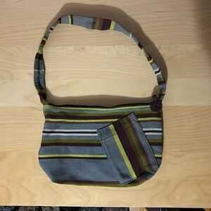 Multi color Canvas purse